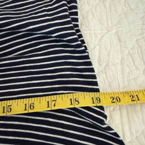 NWT • Gap ABOVE KNEE dress  with CRISS CROSS OPEN BACK• navy/white • XXL - Picture 6 of 9